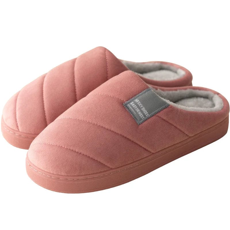 Chausson d'Hiver Confortable Rose foncé / 35-36