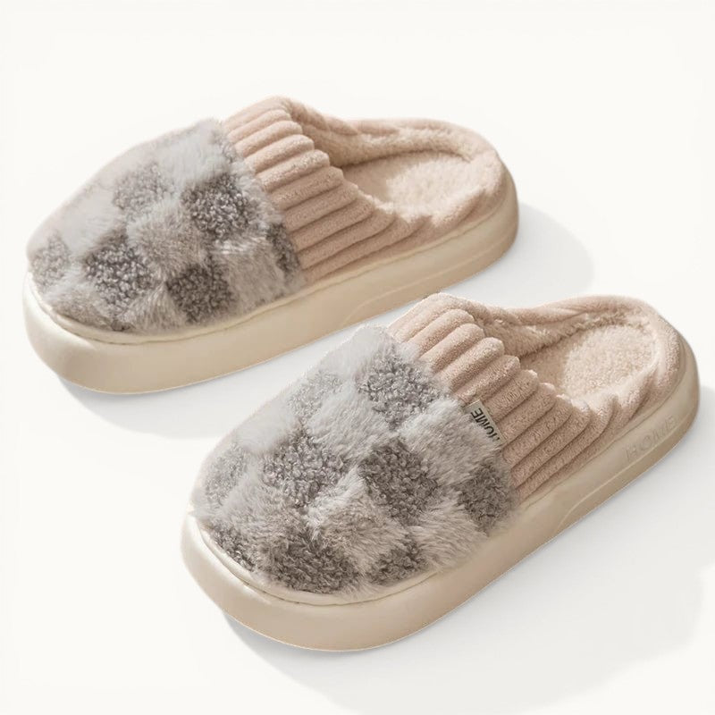 Chausson Damier Gris / 39-40