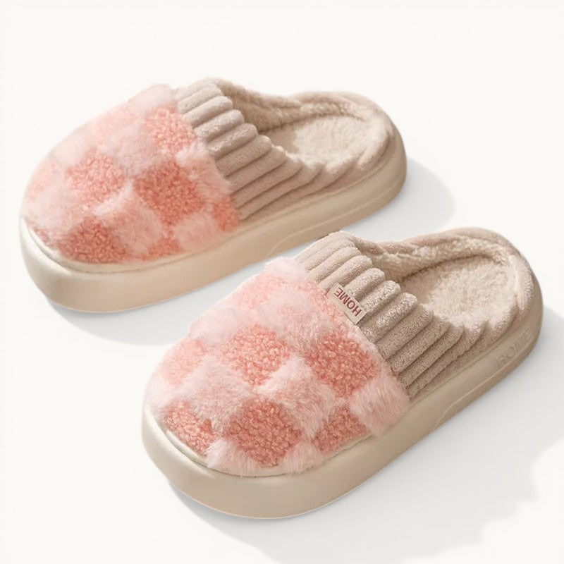 Chausson Damier Rose / 35-36