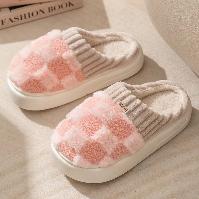 Chausson Damier Rose / 35-36