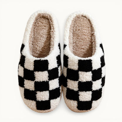 Chausson damier