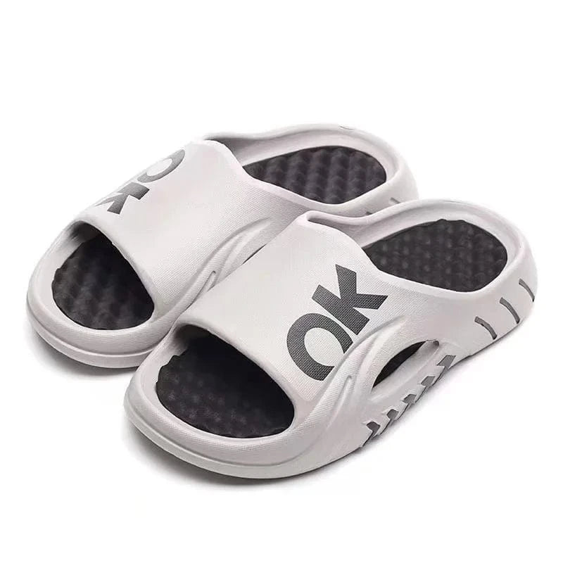 Chausson de plage | Homme Gris/Noir / 39-40