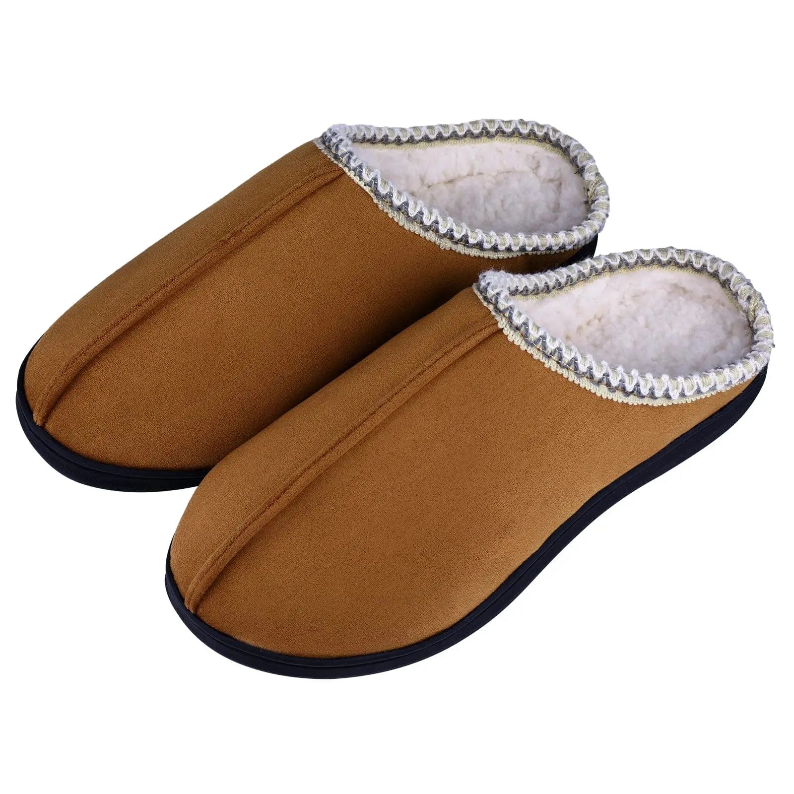 Chausson en Daim Hiver Marron / 46-47