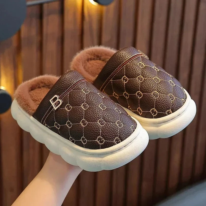 Chausson enfant - Bidja Marron / 24-25