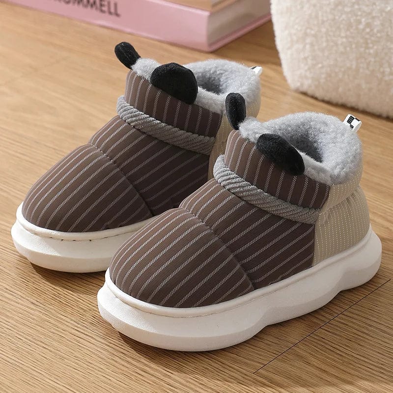 Chausson Enfant Botte Marron / 32-33