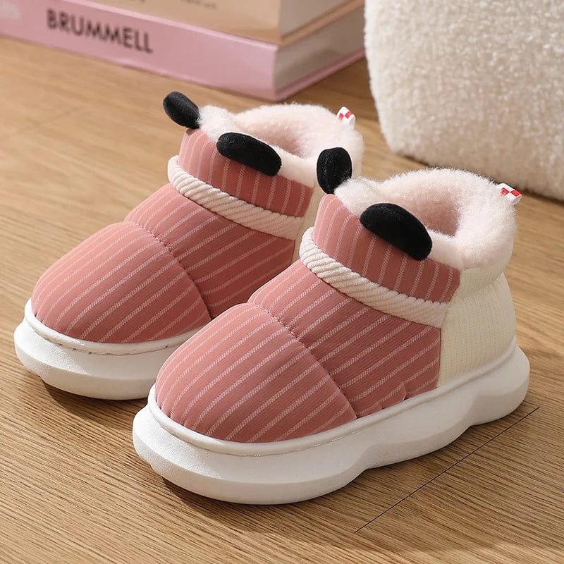 Chausson Enfant Botte Rose / 32-33