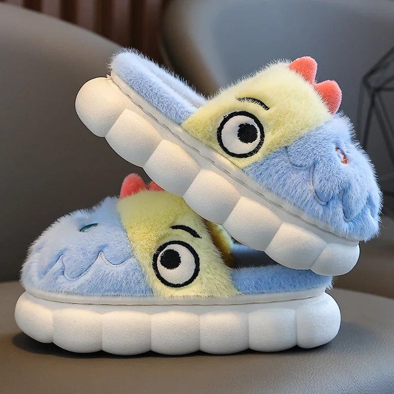 Chausson Enfant Dinosaure Bleu 1 / 26-27