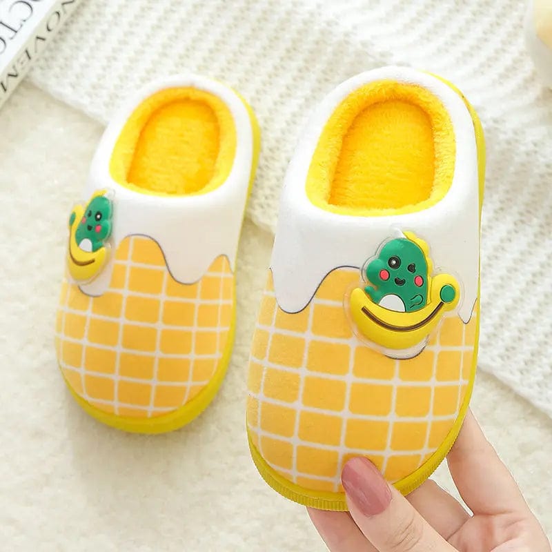 Chausson enfant hiver Jaune / 20-21