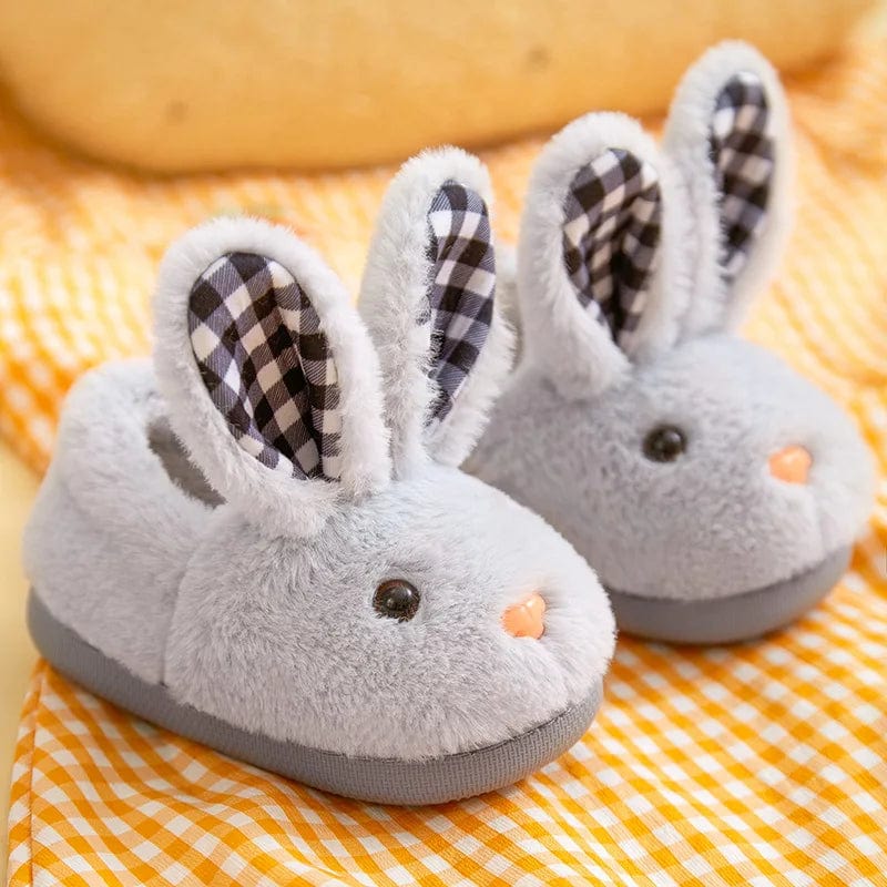 Chausson Enfant Lapin Gris / 32-33