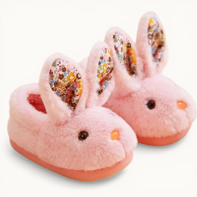 Chausson Enfant Lapin Rose / 34-35