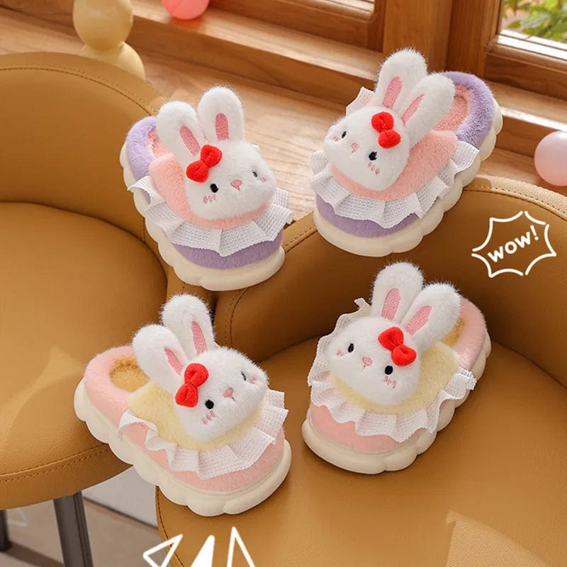 Chausson Enfant Lapin Kawaii