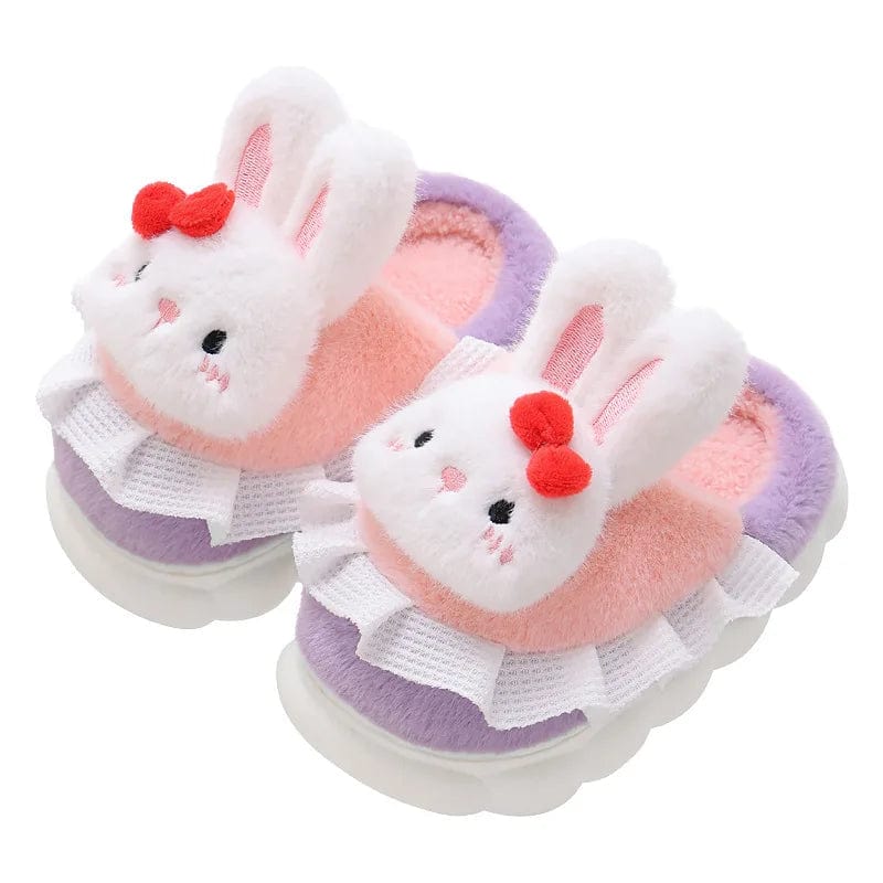 Chausson Enfant Lapin Kawaii