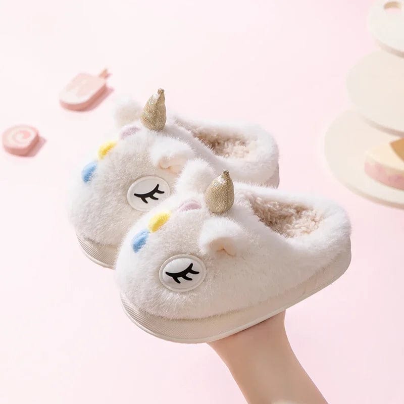 Chausson enfant licorne Blanc / 25-26