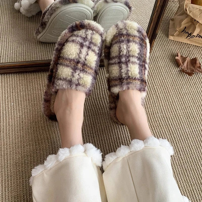 Chausson femme chaud