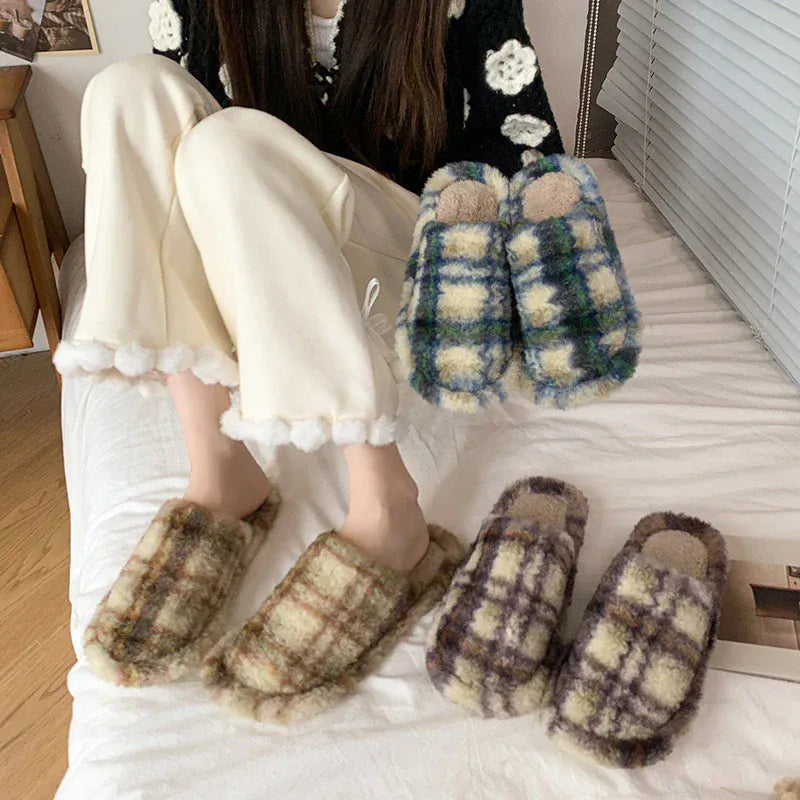 Chausson femme chaud