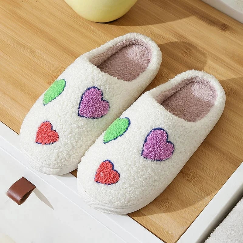 Chausson femme chaud - Heart