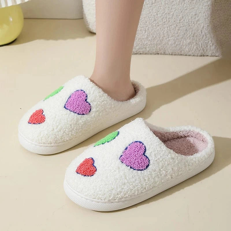 Chausson femme chaud - Heart
