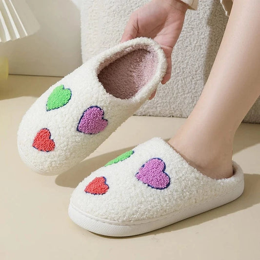 Chausson femme chaud - Heart