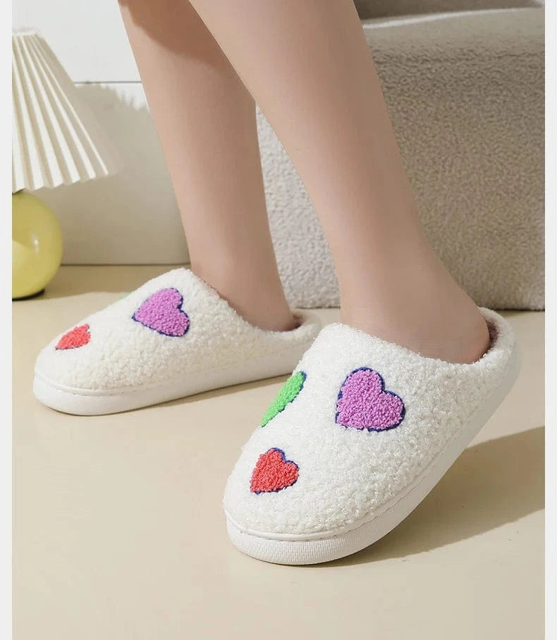 Chausson femme chaud - Heart