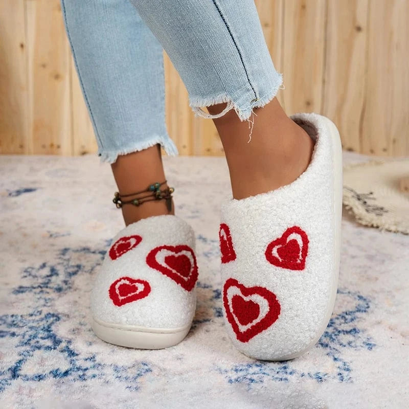 Chausson femme - Coeur