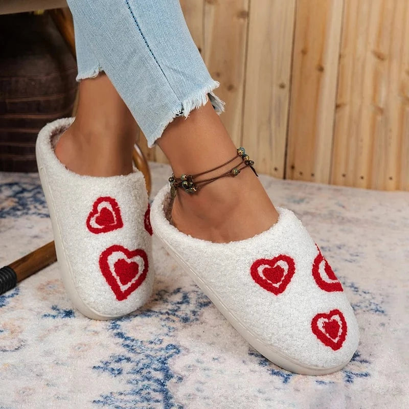 Chausson femme - Coeur