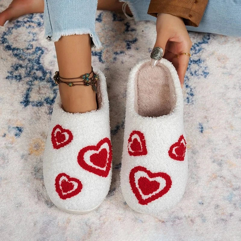 Chausson femme - Coeur Blanc / 34-35