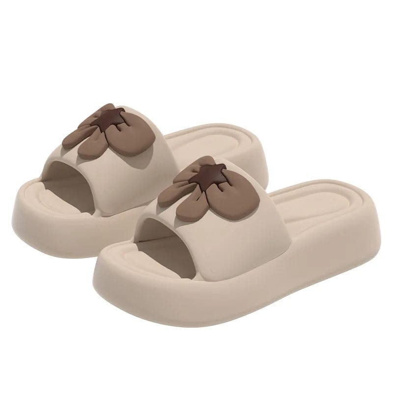 Chausson Femme Compensé Beige / 35-36