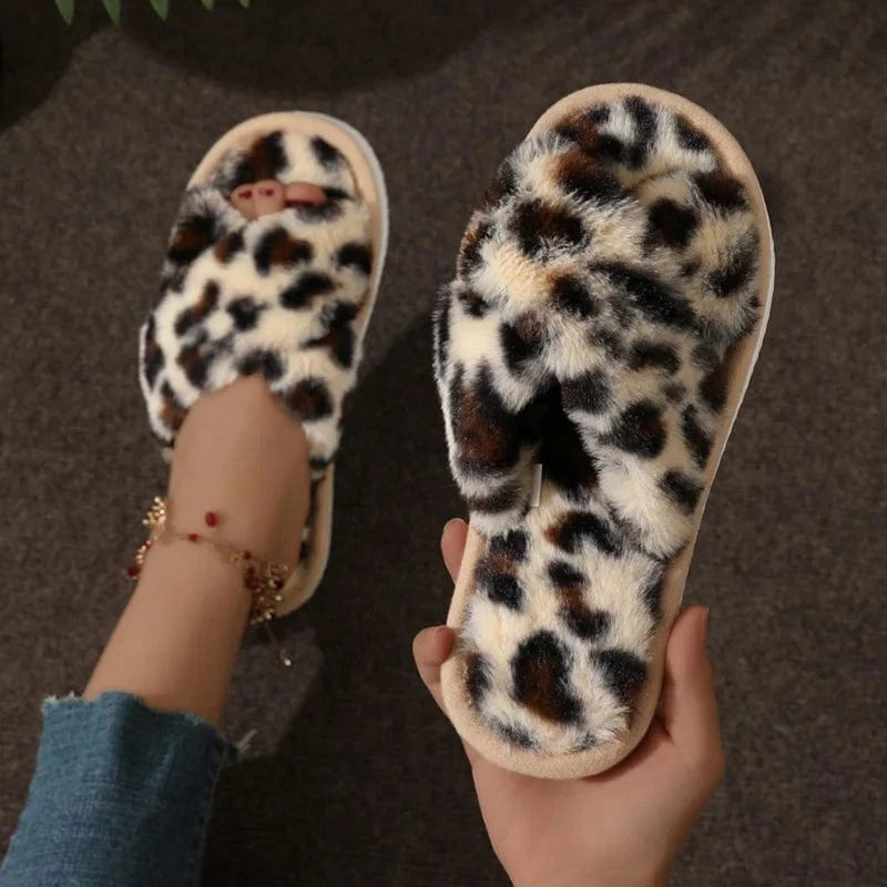 Chausson femme fourrure - Liefse Crème / 35-36