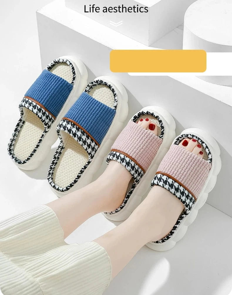Chausson femme ouvert