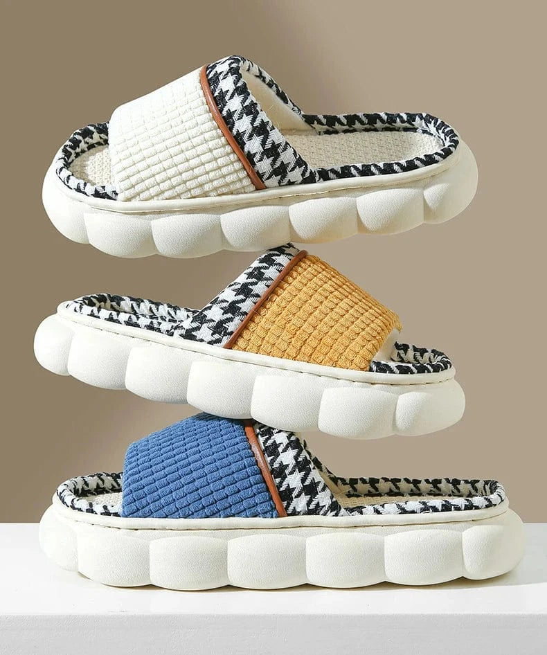 Chausson femme ouvert