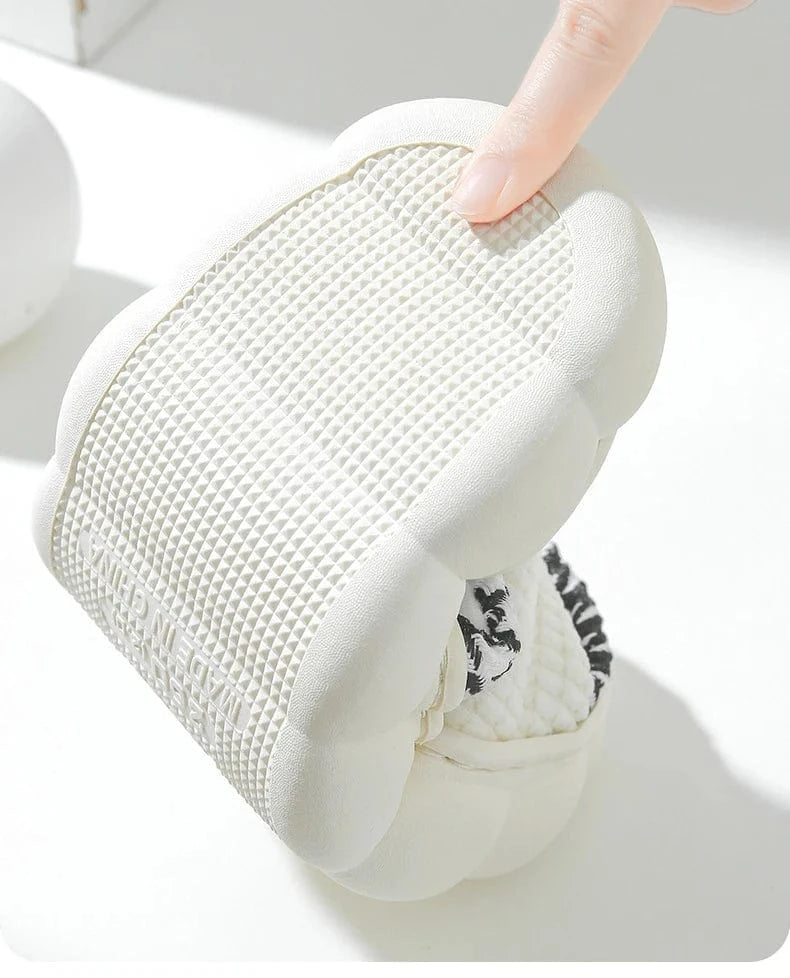 Chausson femme ouvert