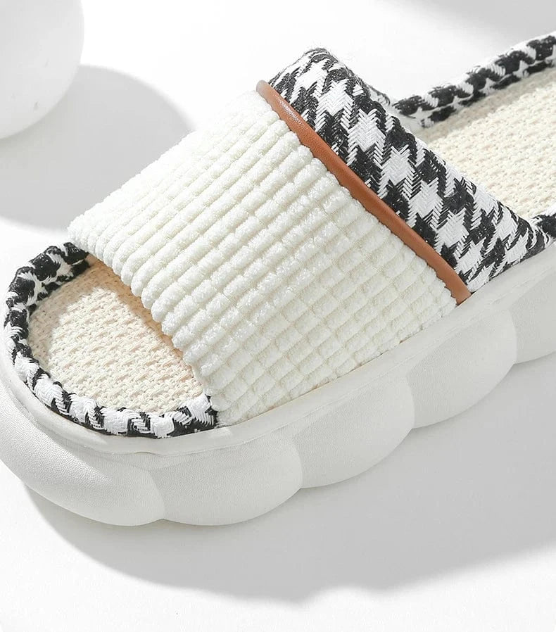 Chausson femme ouvert