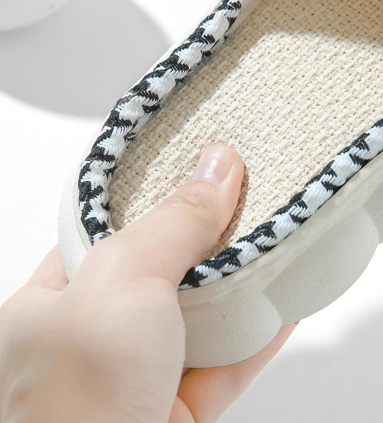Chausson femme ouvert