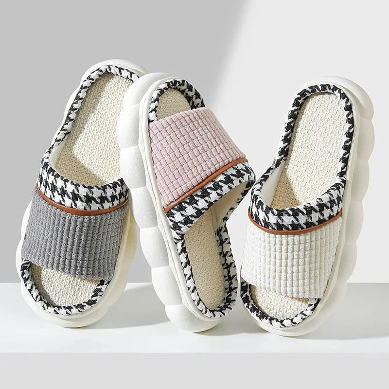 Chausson femme ouvert