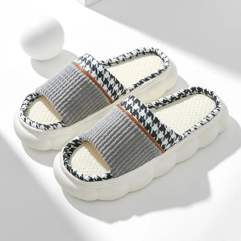 Chausson femme ouvert Gris / 38-39