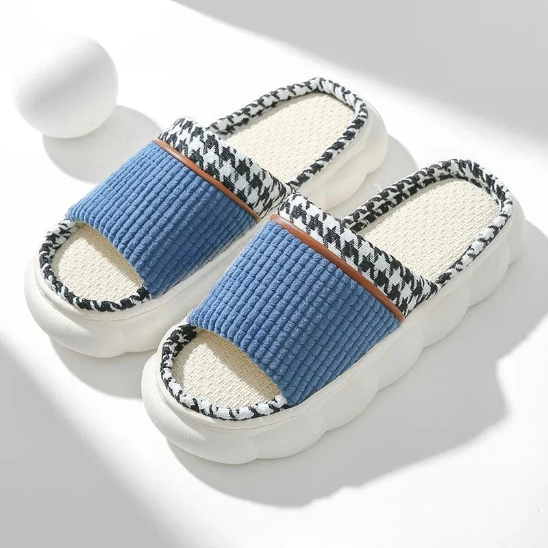 Chausson femme ouvert Bleu / 38-39
