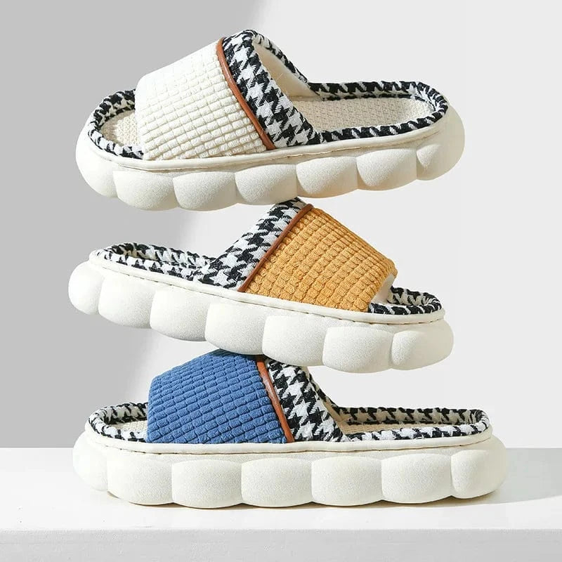 Chausson femme ouvert