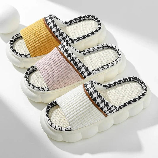 Chausson femme ouvert