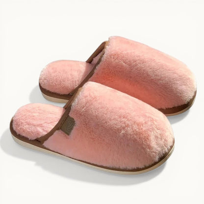 Chausson fourré doux Rose / 35-36