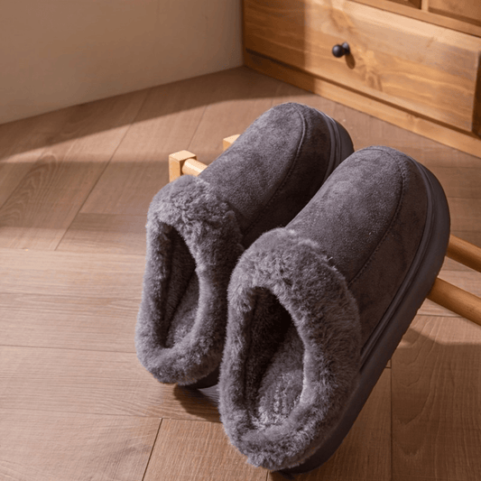 chausson fourré - Pioush Gris / 34-35