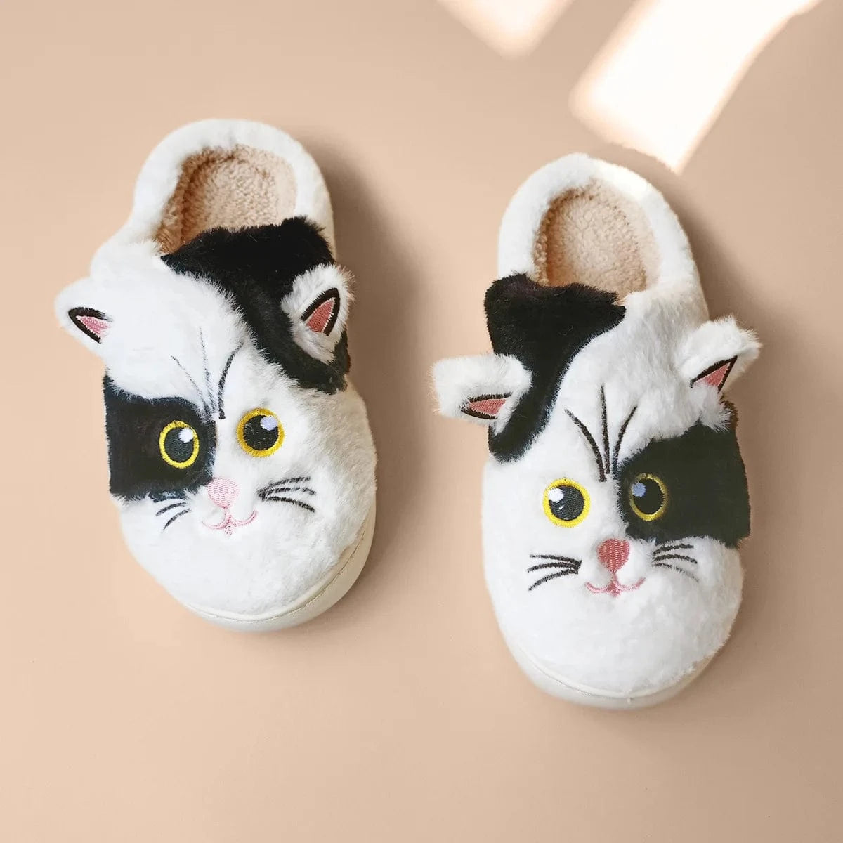 Chausson fourrure - Catsy Noir / 34-35