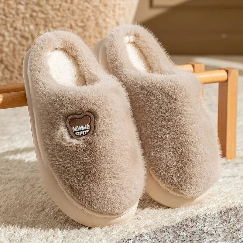 Chausson fourrure - Dreawi Crème / 36-37
