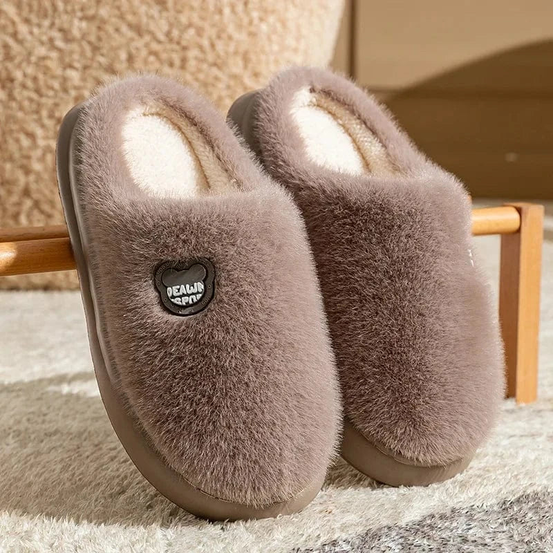 Chausson fourrure - Dreawi Marron / 36-37