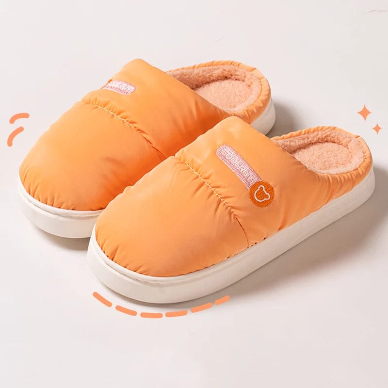 Chausson hiver Orange / 35-36