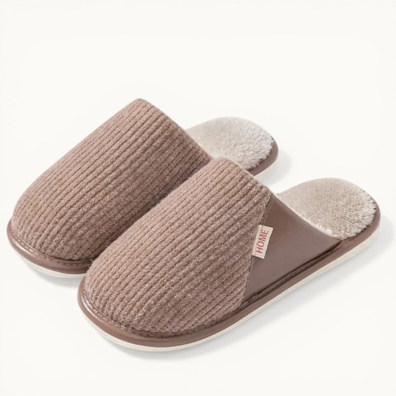 Chausson hiver Marron / 35-36