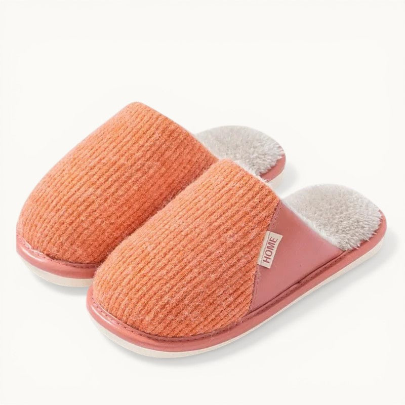Chausson hiver Orange / 35-36