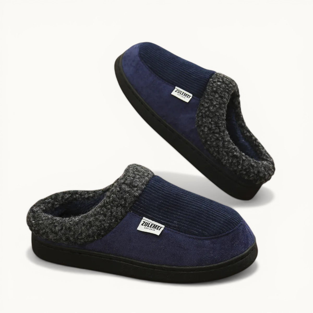chausson hiver homme