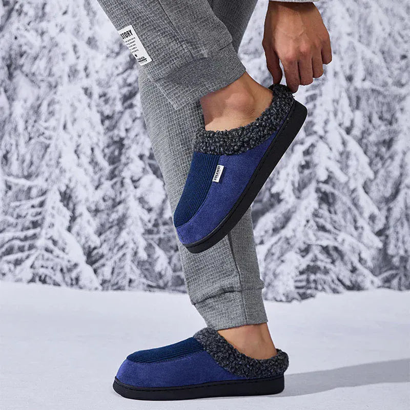 chausson hiver homme