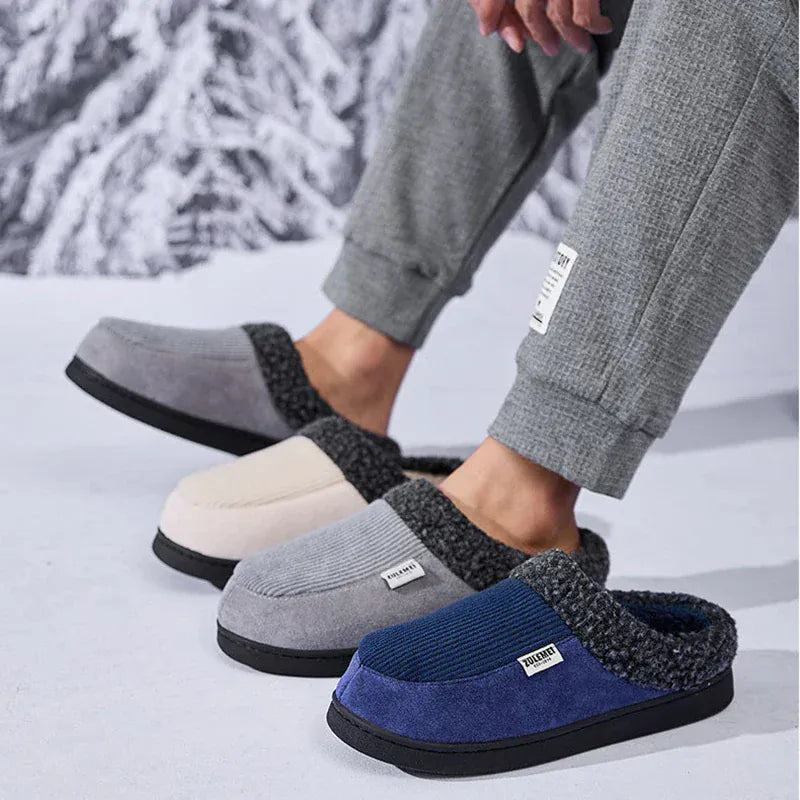 chausson hiver homme