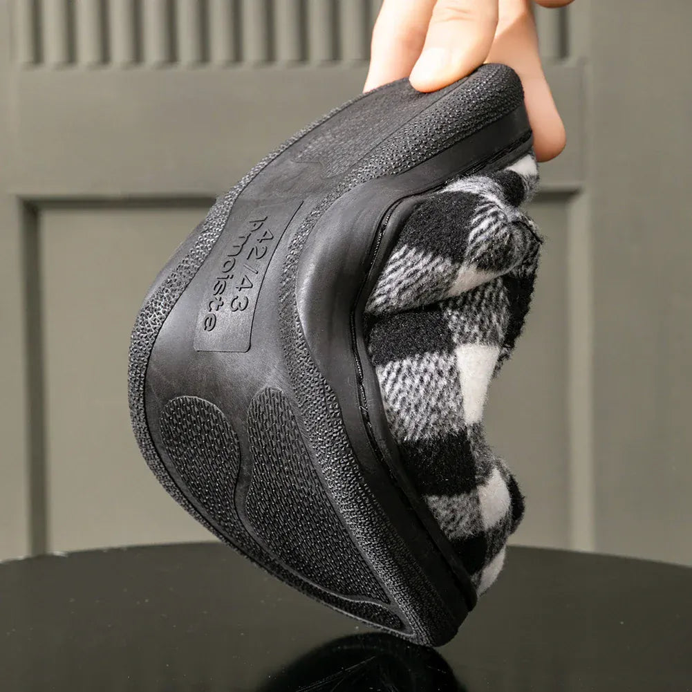 Chausson homme chaud